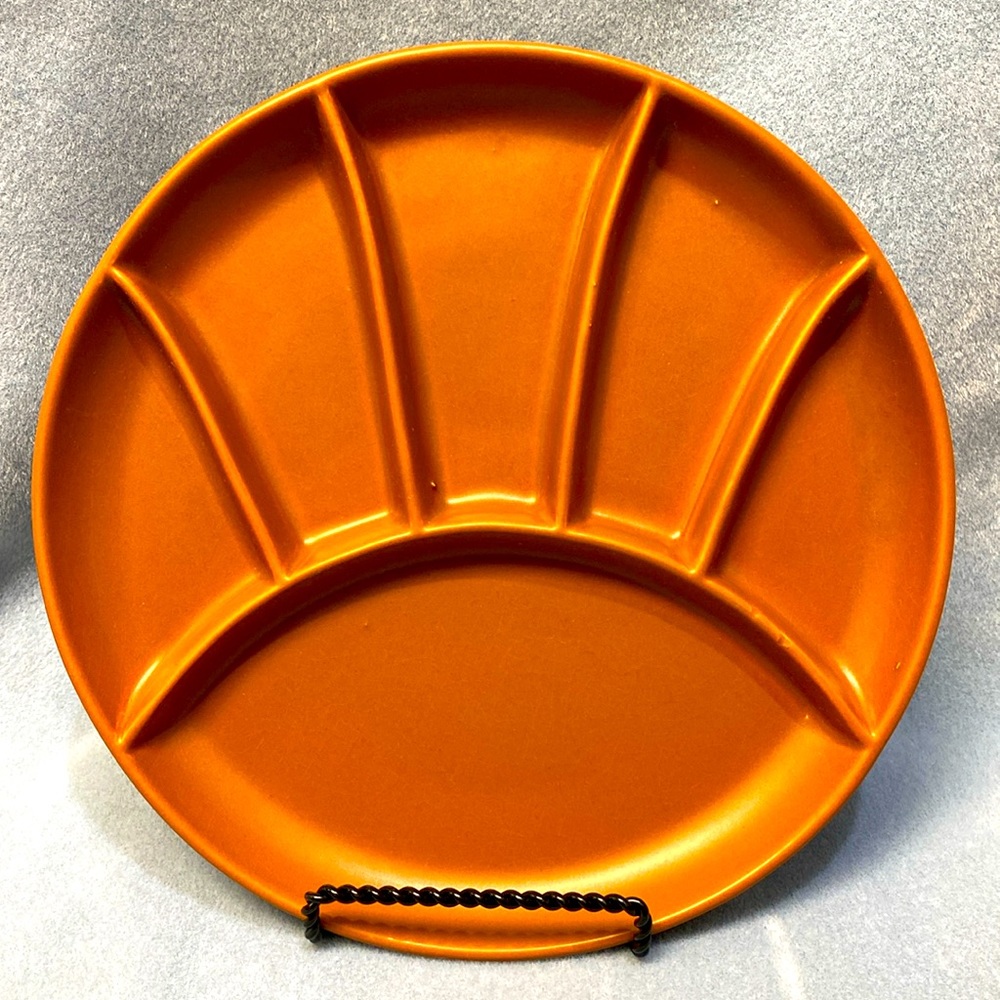 Morton Pottery Company Divided Plate GREAT FOR CAMPING